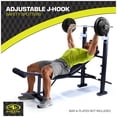 thumbnail image 7 of Athletic Works Standard Bench & Rack Combo with Leg Press, 7 of 7