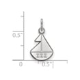 thumbnail image 2 of Sterling Silver Official Licensed Greek Sororities Sigma Sigma Sigma (???) XS Pendant, 2 of 4