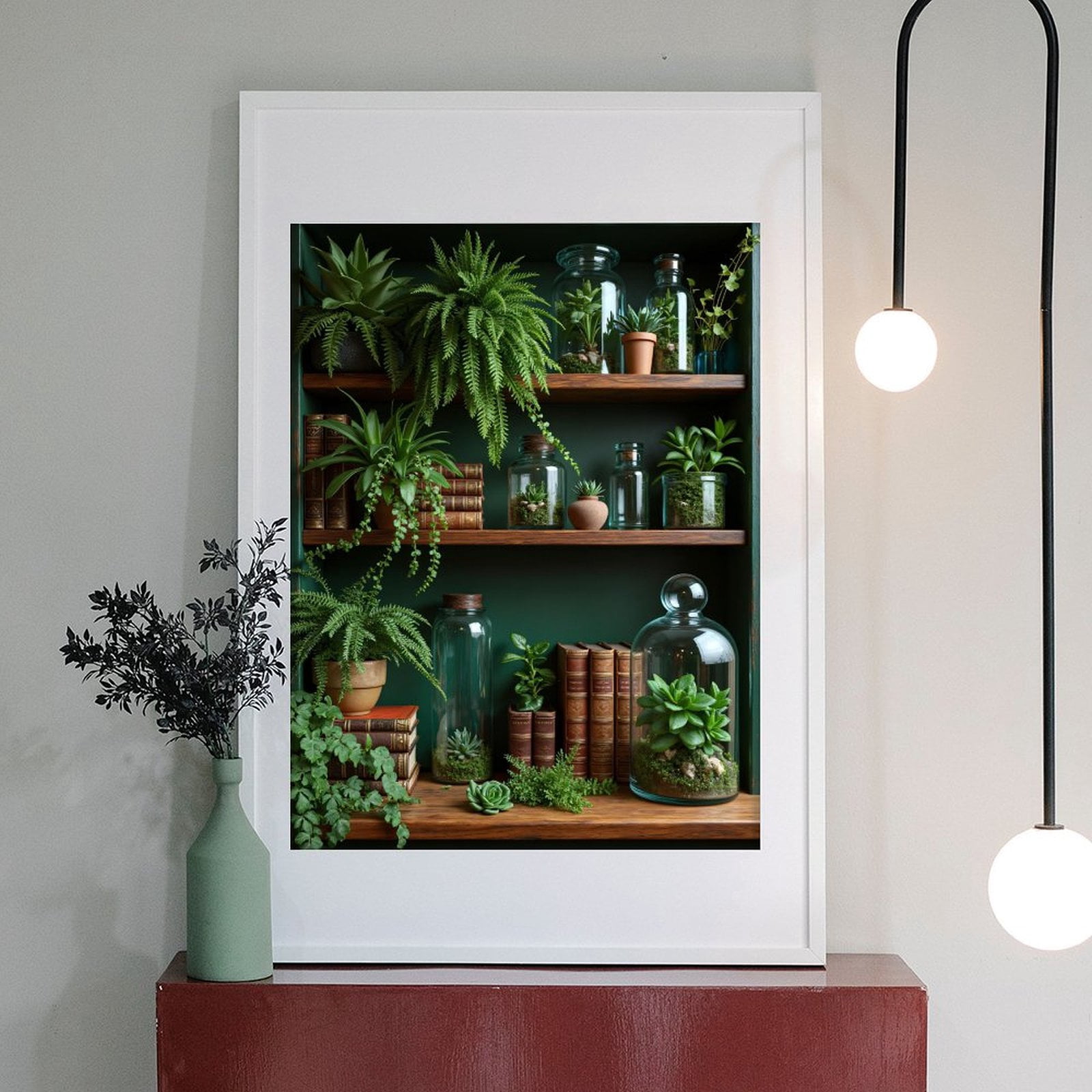 Diamond Art Kits for Adults - 5d Eclectic Indoor Plant Arrangement Diamond Painting for Adults, Diamond Art for Adults Beginners, Diamond Painting Kits for Adults for Home Wall Decor