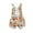 White, variant on MIXUE Toddler Girls Jumpsuits & Rompers Summer floral Cute Overalls Soft Breathable Infants Bodysuits Sportwear,Blue,3-4 Years