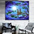thumbnail image 3 of Yeacher DIY 5D Diamond Painting W028 Cat on the Tree 40X30 Full Drill Crystal Rhinestone, 3 of 8