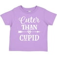 thumbnail image 3 of Inktastic Valentine Day Cuter Than Cupid Boys or Girls Toddler T-Shirt, 3 of 5