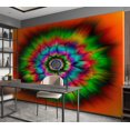 thumbnail image 7 of Tiptophomedecor Abstract Wallpaper Wall Mural - Kaleidoscope Of Colours, 7 of 7