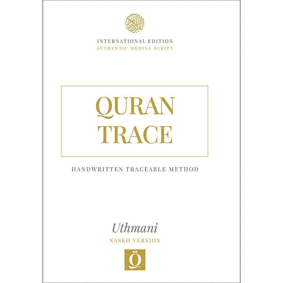 Quran Trace - Handwritten Traceable Method (Uthmanis Hafs Edition, Color May Vary)