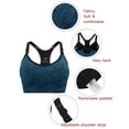 thumbnail image 5 of FUTATA Sports Bras For Women Medium Support Workout Bras Yoga Activewear Tank Tops Wirefree Gym Running Bras, 5 of 6