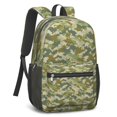 thumbnail image 4 of 17 Inch Lightweight Backpack,PVC Waterproof Oxford Fabric, Ergonomically Designed, with Large Capacity, Camouflage Print, 4 of 5
