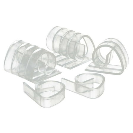 

Clear Plastic Tablecloth Clips for Home Party Picnic Table Cloth Fixing 12PCS