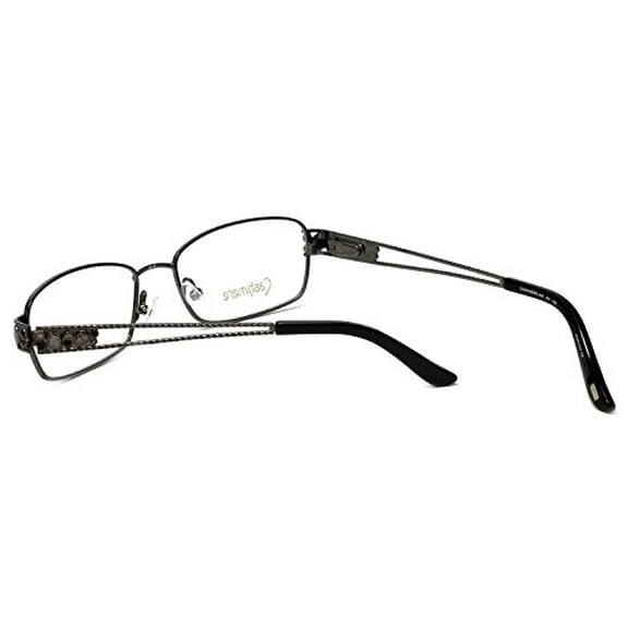 Silver Dollar Designer Reading Glasses Cashmere 446 53mm in Graphite  0.25