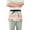 Cartoon Octopus and Coral, variant on Adorable Ghost Pumpkin Spiderweb Server Apron with 3 Pockets Waterproof Waitress Waist Short Apron for Man Woman 12 Inches
