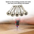 thumbnail image 2 of 5Pcs Magnetic Positioning Screwdriver Bits 25/50Mm Woodworking Screw Hex Shank, 2 of 9