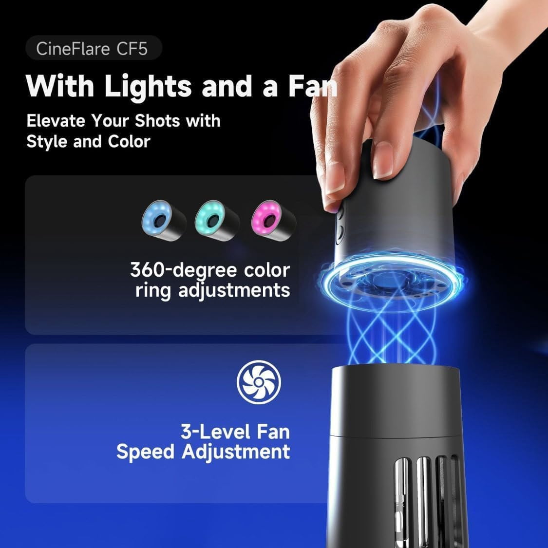 Portable Fog Machine with Magnetic RGB Color Lights Battery-Powered Portable Smoke Machine Handheld Fog Machine with Remote Control Ideal for Party Stage Effects and Atmosphere Creation