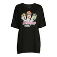 thumbnail image 5 of The Powerpuff Girls Junior' Trio Burst Long Body T-Shirt, 5 of 5