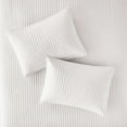 thumbnail image 4 of Mainstays King Pillow Sham - Off-White Soft Jersey, Cotton-Rich T-Shirt Soft Decorative Bed Sham, 2 Pack, 4 of 6
