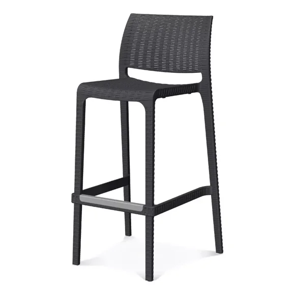 Banco de Barra Bar, Lagoon, Modelo Rue de Polipropileno Durable Lagoon Rue