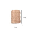 thumbnail image 2 of 1 Roll 4mm Jute Twine 3-strand Strong Decorative Natural Jute Rope for Arts Crafts, 2 of 6