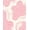 Pink, Pattern 5, variant on ODIKA 4'x6' Machine Washable Non-Slip Area Rug, Modern Marbled High Traffic Rug, Pink, 394339