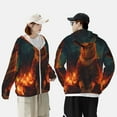 thumbnail image 4 of Lsque Candle Shepherd Dog UPF 50+ Lightweight Sun Protection Men's Women's Long Sleeve Shirt, Hoodie Performance -Large, 4 of 9