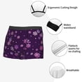thumbnail image 3 of Naloa Purple Snow Flakes Mens Underwear - Boxers for Men, Mens Boxer Briefs, Classic Briefs for Men-XX-Large, 3 of 5
