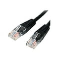 thumbnail image 2 of StarTech.com 25 ft. (7.6 m) Cat5e Ethernet Cable - Power Over Ethernet - Molded - Black - Ethernet Network Cable (M45PATCH25BK) - Patch cable - RJ-45 (M) to RJ-45 (M) - 25 ft - UTP - CAT 5e - molded - black - for P/N: EOC1110K, EOC1110R, NETRS232, ST1000SPEX42, ST1000SPEX43, ST4000SPEXI, 2 of 2