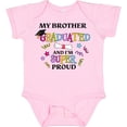 thumbnail image 3 of Inktastic My Brother Graduated and I'm Super Proud Boys or Girls Baby Bodysuit, 3 of 5