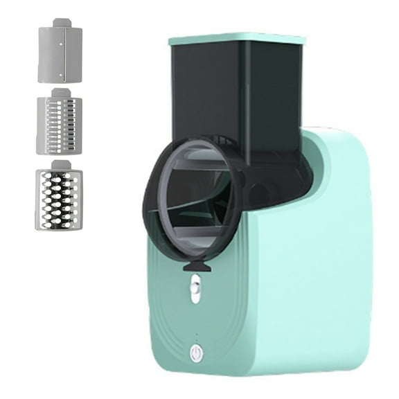 Electric Cheese Grater, Electric Slicer Shredder,Electric Vegetable Slicer Salad Maker,Fruit Cutter, Food Processor(US)
