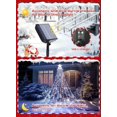 thumbnail image 3 of Navideñas Decoraciones Luces Solares para Exteriores, 349 LED de Estilo Diamante, 9 * 3.5M Luz Navidad Exterior, Remoto y Temporizador, 11 Modes Series Navideñas para Jardín, Blanco Frío, 3 of 8
