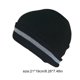thumbnail image 4 of Qarigey Gorros de calavera para hombre, gorro de invierno con forro reflectante, gorro térmico multifunción a prueba de viento, gorros de protección Sombreros Negro Qarigey AP009592-01B, 4 of 6
