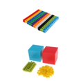 thumbnail image 1 of Regalos Educativos Para Niños Pequeños Cubo De Enlace Matemático Con Iniciador De Ayudas Matemáticas De Base Diez Sunnimix Cubos de conteo de enlaces matemáticos, 1 of 8