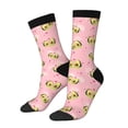 thumbnail image 1 of Fotbe Avocado Lovers Calcetas Largas con Estampado para Hombre y Mujer – Calcetas de Compresión Transpirables y Elásticas, Viajar y Uso Diario Talla 5-11, 1 of 6