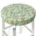 thumbnail image 3 of Lsque Rabbit And Chick Round Bar chair cushion covers Velvet Fabric Premium Comfort Protects from Scratches and Stains for 14-17 Inch Chair- 13 inch, 3 of 7