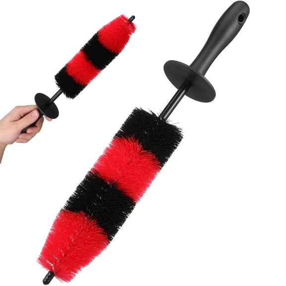 FRCOLOR Wash Car Rim Cleaner Brush Wheel Cleaning Brush 42.00X7.00X7.00CM