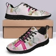 thumbnail image 4 of Breast Cancer Awareness Running Shoes Sneakers Mesh Black Size 11.5, 4 of 5