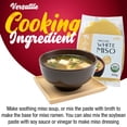 thumbnail image 5 of Fusion Select Organic Reduced Sodium Miso Paste - Made of Fermented Soy Bean & Rice - Savory Japanese Seasoning For Cooking Soup Base, Broth, Stew, Salad Dressing, Sauce, Marinade, Ramen 300g, 5 of 7