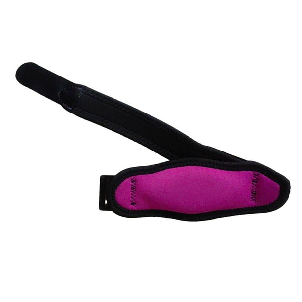 Codera de tenista, protector de codo ajustable para hombres y mujeres, ideal para levantamiento de pesas. 1 pieza rosa roja