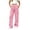 Rose Gold, variant on Xdegoge Tween Girls Wide Leg Cargo Sweatpants High Waisted Baggy Lounge Pants with Pockets Elastic Waist Y2K Casual Streetwear Workout Trousers