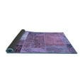 thumbnail image 2 of Ahgly Company Indoor Rectangle Patchwork Blue Transitional Area Rugs, 8' x 12', 2 of 4