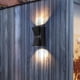 thumbnail image 1 of Aplique de pared para exteriores BuyWeek luz de pared de plástico, 1 of 12