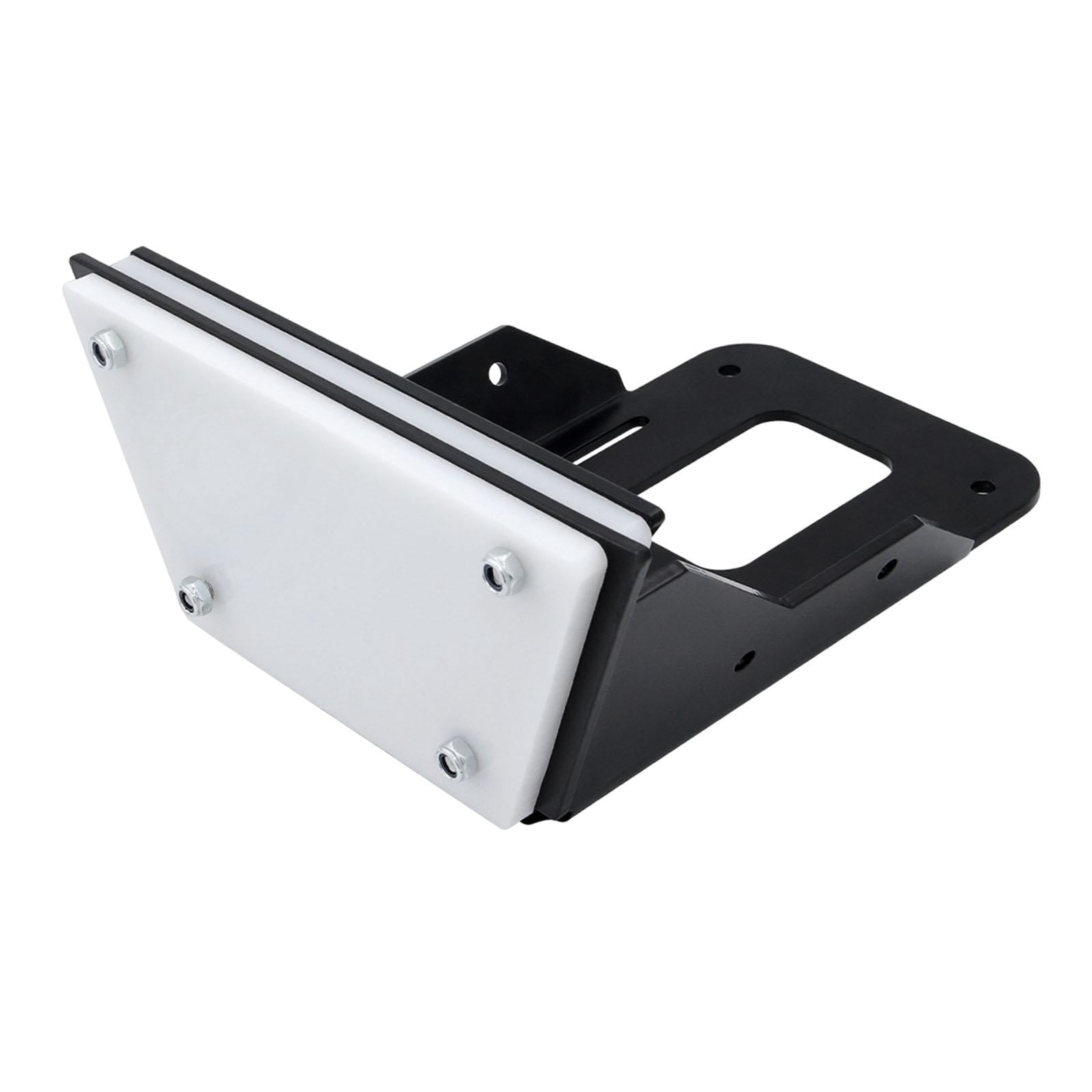 funtasica Transom Mount Steel Construction Kayak Outboard Motor Bracket Heavy Duty Engine Holder Easy Install Accessories Suitable for Inflatable