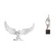 thumbnail image 1 of Escultura de ángel,Estatua de ángel para decoración del hogar,manualidades,color blanco,Estatua de arte abstracto,Estatua de arte abstracto Escultura de resina moderna,Colección creativa de, 1 of 8