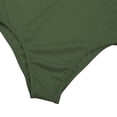 thumbnail image 6 of gcong Girl Swimsuit One Piece Girls Solid Color Bathing Suit Adjustable Strap Ruffle Swimwear with Cover Up, 6 of 7