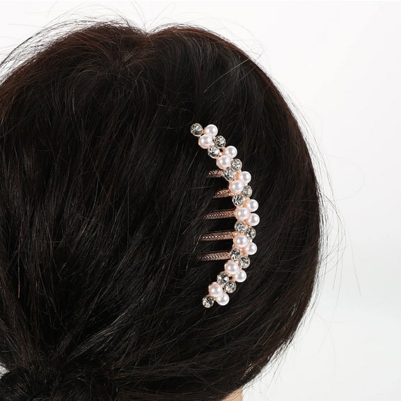 Minkissy Traditional Chinese Hair Accessories for Bride with Floral Hairpin 1Pack