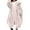 Beige, variant on Women's Oversized Fluffy Faux Fur Coat Long Sleeve Hooded Winter Jacket with Pockets Warm and Stylish Outerwear