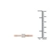 thumbnail image 4 of 1/10 Ct T.W. Diamond Cluster 10kt Rose Gold Engagement Ring, 4 of 5