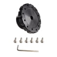 thumbnail image 1 of Game Steering Wheel Connection Adapter ,Replacement, 90mm, Easy to Install for T500TS , Black, 1 of 8