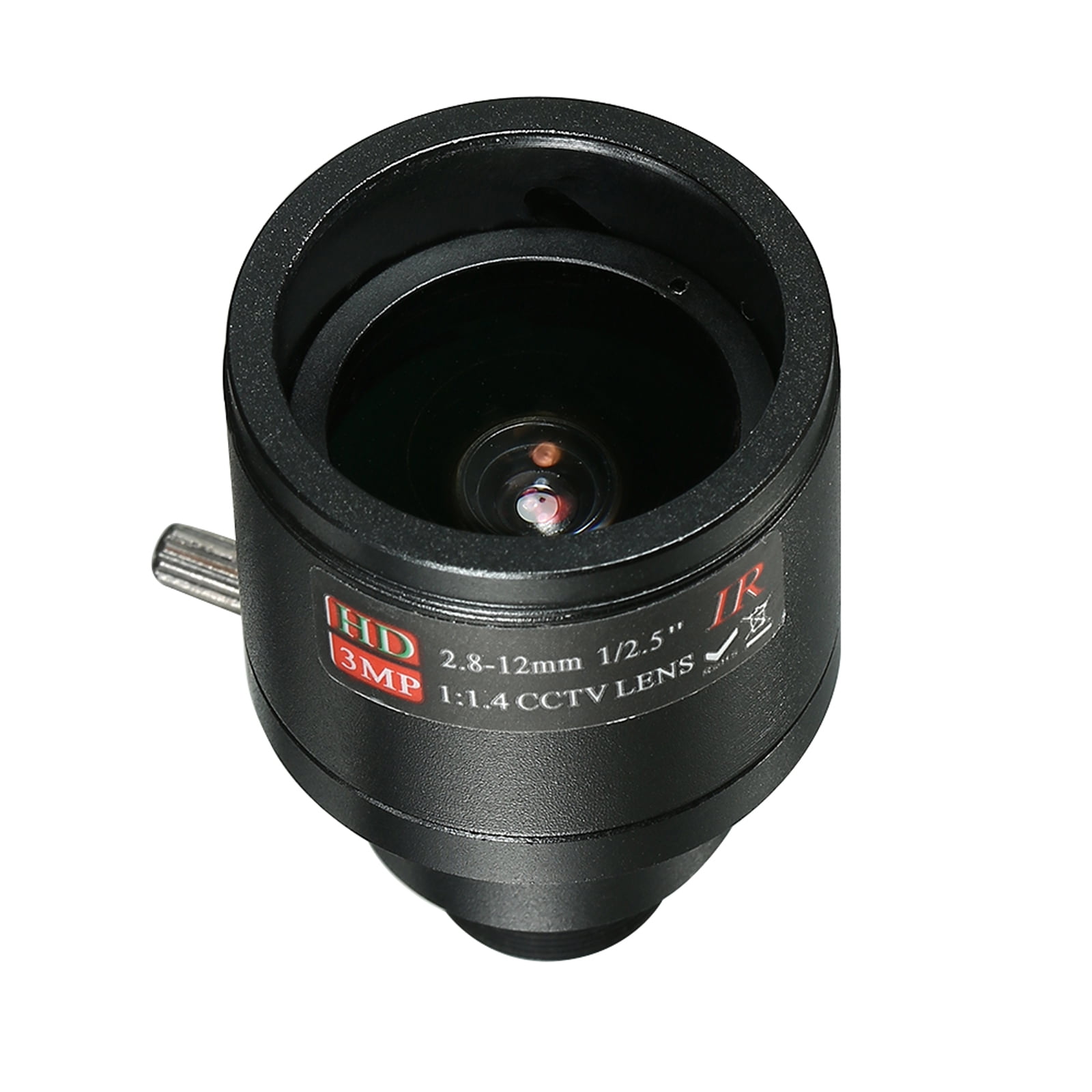 Fixed Lens Black HD Manual Focus Lens for Security Camera for CCTV Camera for Camcorder Fixed Lens Black HD Manual Focus Lens for Security Camera for CCTV Camera for Camcorder