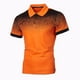 thumbnail image 2 of Kb Hombres Polo Hombres Camisa de manga corta Polo Contraste Color Polo Nueva ropa Verano Streetwear Moda casual Hombres TopsRedAsia XXL 85-95 KG, 2 of 3