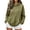 Ginger, variant on Leopard Hoodie for Women Oversized Y2k Fleece Cheetah Print Hoodies Long Sleeve Casual Fleece Tops Fall Winter Outfits with Pocket M