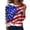 Multicolor, variant on KDDYLITQ Womens 250th Anniversary Tshirt Causal 250 Years Birthday Long Sleeve Tops Patriotic Printed Vintage Tees National Flag Print Graphic Crew Neck T-Shirts Blue M