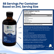Green Pasture Fermented Cod Liver Oil Liquid - Cinnamon