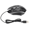 thumbnail image 2 of Wired Mouse, Drive Free Gamer Mouse Long Service Life Accurate Tracking Sturdy  Wide Compatibility  for Computer for Tablet, 2 of 7
